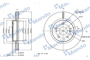 Mando Δισκόπλακα - MBC035260