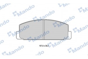 Mando Σετ τακάκια, Δισκόφρενα - MBF015627