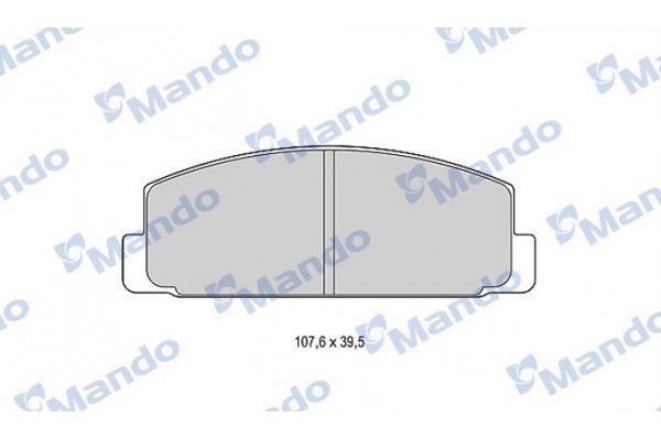 Mando Σετ τακάκια, Δισκόφρενα - MBF015627