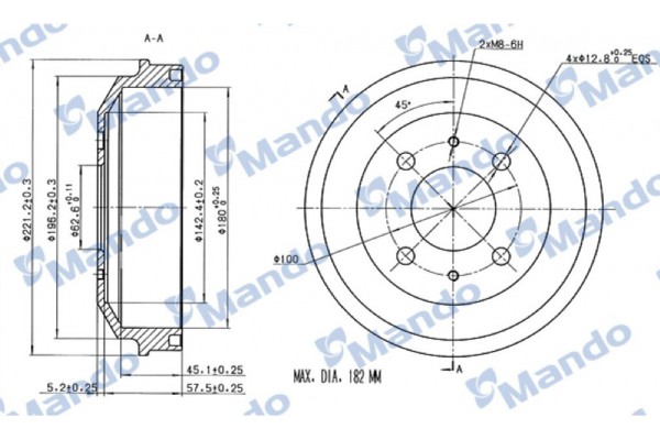Mando Ταμπούρο - MBD050004