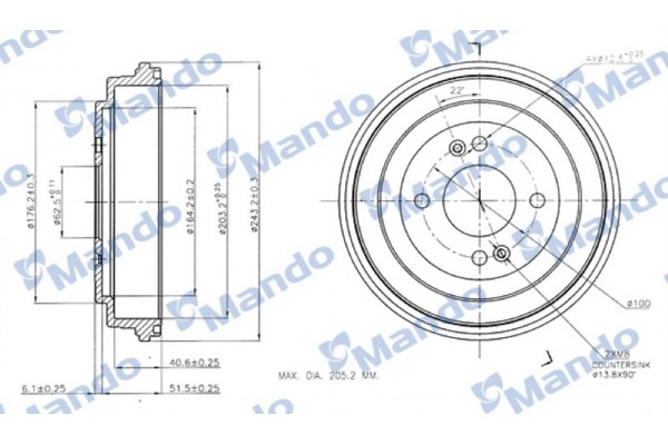 Mando Ταμπούρο - MBD050026