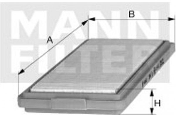 MANN-FILTER Φίλτρο Αέρα - C 3471