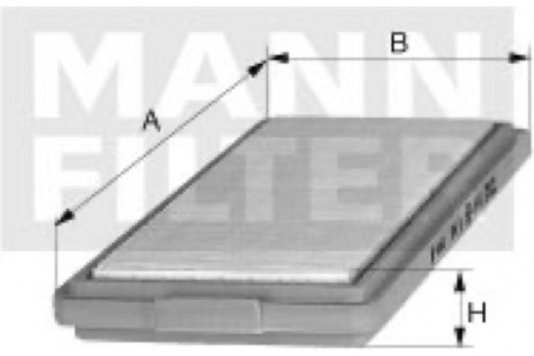 MANN-FILTER Φίλτρο Αέρα - C 3471