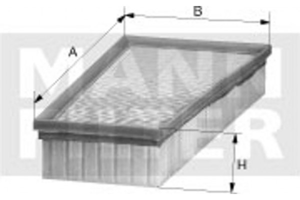 MANN-FILTER Φίλτρο Αέρα - C 30 025