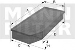 MANN-FILTER Φίλτρο Αέρα - C 30 080