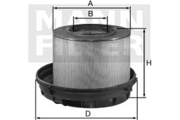 MANN-FILTER Φίλτρο Αέρα - C 41 1776