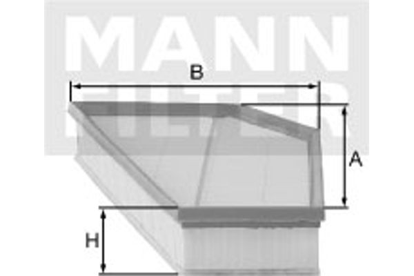 MANN-FILTER Φίλτρο Αέρα - C 29 031