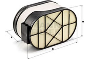 MANN-FILTER Φίλτρο Αέρα - Cp 34 360