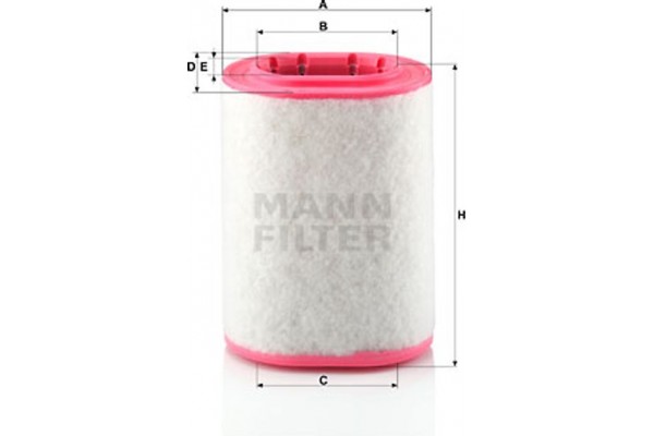 MANN-FILTER Φίλτρο Αέρα - C 18 161