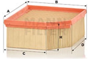 MANN-FILTER Φίλτρο Αέρα - C 1995
