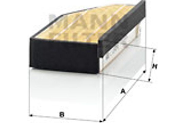 MANN-FILTER Φίλτρο Αέρα - C 2243/1
