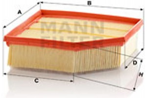 MANN-FILTER Φίλτρο Αέρα - C 23 129