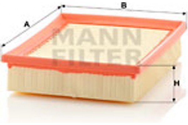 MANN-FILTER Φίλτρο Αέρα - C 2490