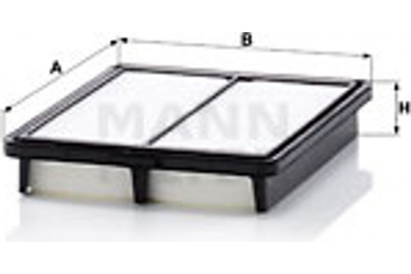 MANN-FILTER Φίλτρο Αέρα - C 24 042