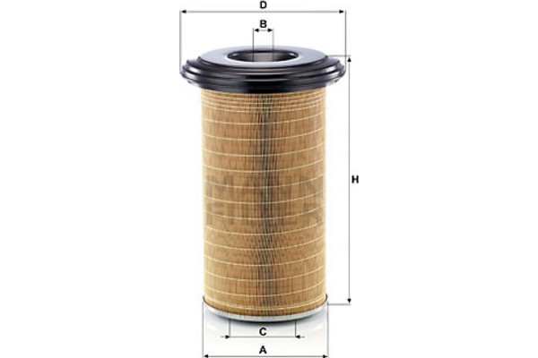 MANN-FILTER Φίλτρο Αέρα - C 24 650/7