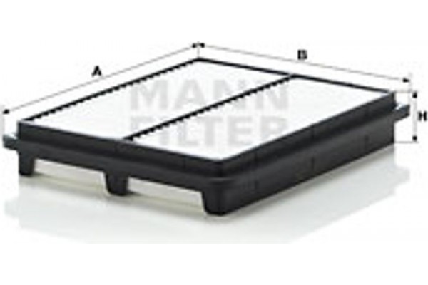MANN-FILTER Φίλτρο Αέρα - C 2537/1