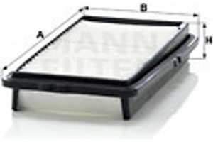 MANN-FILTER Φίλτρο Αέρα - C 2537/2