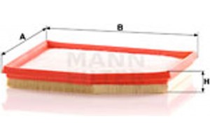 MANN-FILTER Φίλτρο Αέρα - C 2558/5
