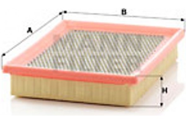 MANN-FILTER Φίλτρο Αέρα - C 2571