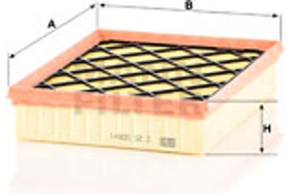 MANN-FILTER Φίλτρο Αέρα - C 25 008/1