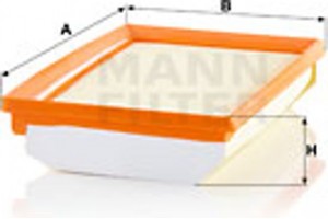 MANN-FILTER Φίλτρο Αέρα - C 25 033