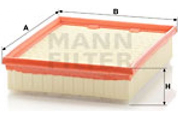 MANN-FILTER Φίλτρο Αέρα - C 25 109/1