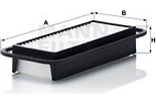 MANN-FILTER Φίλτρο Αέρα - C 2610