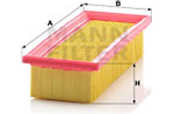 MANN-FILTER Φίλτρο Αέρα - C 2657/1