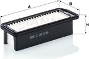 MANN-FILTER Φίλτρο Αέρα - C 26 036