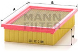 MANN-FILTER Φίλτρο Αέρα - C 26 100
