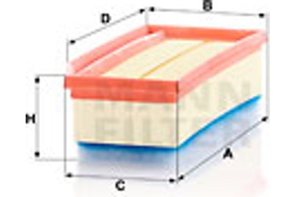 MANN-FILTER Φίλτρο Αέρα - C 27 030