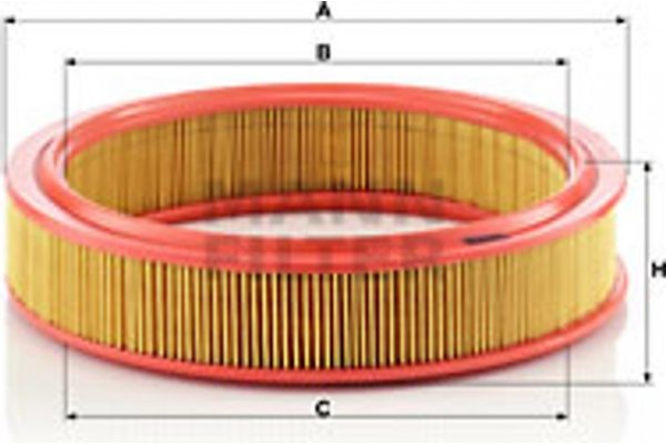 MANN-FILTER Φίλτρο Αέρα - C 2944