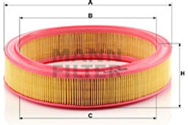 MANN-FILTER Φίλτρο Αέρα - C 3055