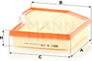 MANN-FILTER Φίλτρο Αέρα - C 30 030