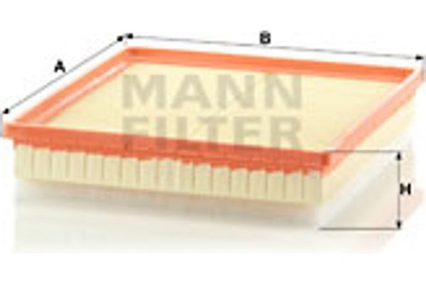 MANN-FILTER Φίλτρο Αέρα - C 30 163