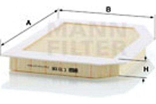 MANN-FILTER Φίλτρο Αέρα - C 33 106