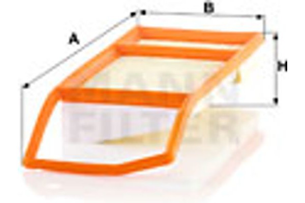 MANN-FILTER Φίλτρο Αέρα - C 35 010