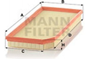 MANN-FILTER Φίλτρο Αέρα - C 41 110