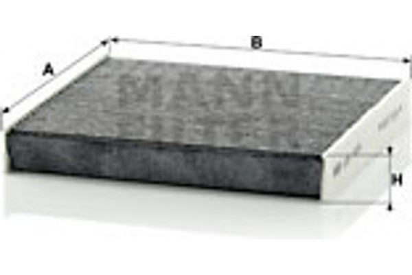 MANN-FILTER Φίλτρο, Αέρας Εσωτερικού Χώρου - Cuk 1919