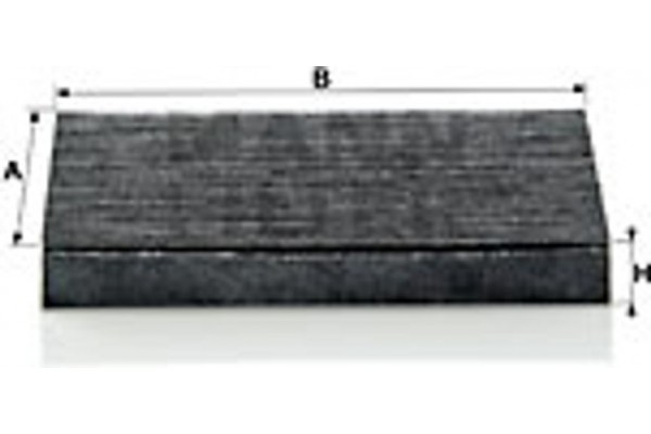 MANN-FILTER Φίλτρο, Αέρας Εσωτερικού Χώρου - Cuk 2043