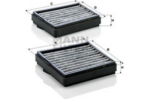 MANN-FILTER Φίλτρο, Αέρας Εσωτερικού Χώρου - Cuk 20 000-2