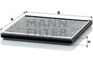 MANN-FILTER Φίλτρο, Αέρας Εσωτερικού Χώρου - Cuk 2225