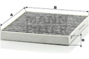 MANN-FILTER Φίλτρο, Αέρας Εσωτερικού Χώρου - Cuk 2227