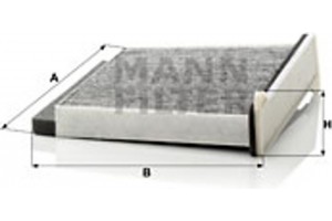 MANN-FILTER Φίλτρο, Αέρας Εσωτερικού Χώρου - Cuk 2231