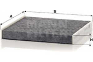 MANN-FILTER Φίλτρο, Αέρας Εσωτερικού Χώρου - Cuk 22 013