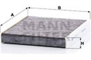 MANN-FILTER Φίλτρο, Αέρας Εσωτερικού Χώρου - Cuk 22 032