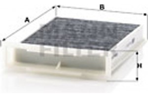 MANN-FILTER Φίλτρο, Αέρας Εσωτερικού Χώρου - Cuk 2317