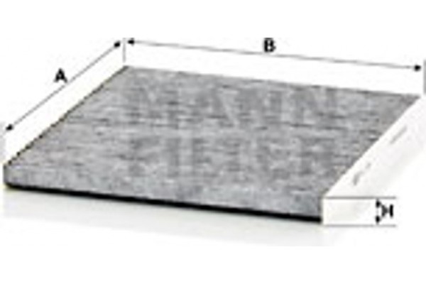 MANN-FILTER Φίλτρο, Αέρας Εσωτερικού Χώρου - Cuk 2336