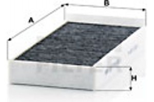 MANN-FILTER Φίλτρο, Αέρας Εσωτερικού Χώρου - Cuk 23 005-2