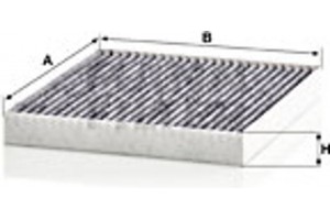 MANN-FILTER Φίλτρο, Αέρας Εσωτερικού Χώρου - Cuk 24 017